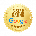 Google 5-star rating badge